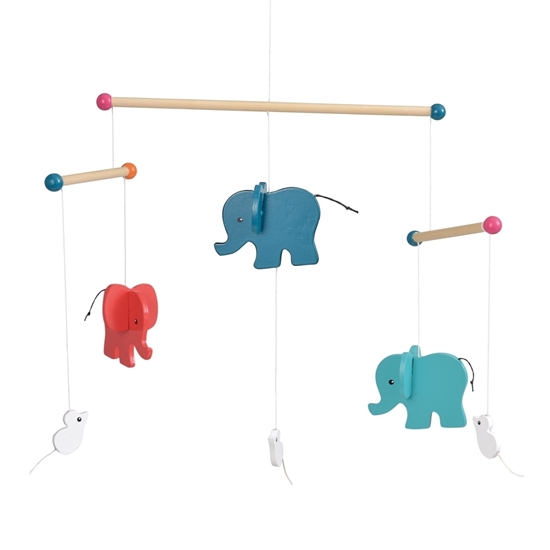 Houten met olifantjes | De Speelgoedfee
